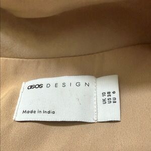 ASOS Design Maxi Dress in Soft Beige